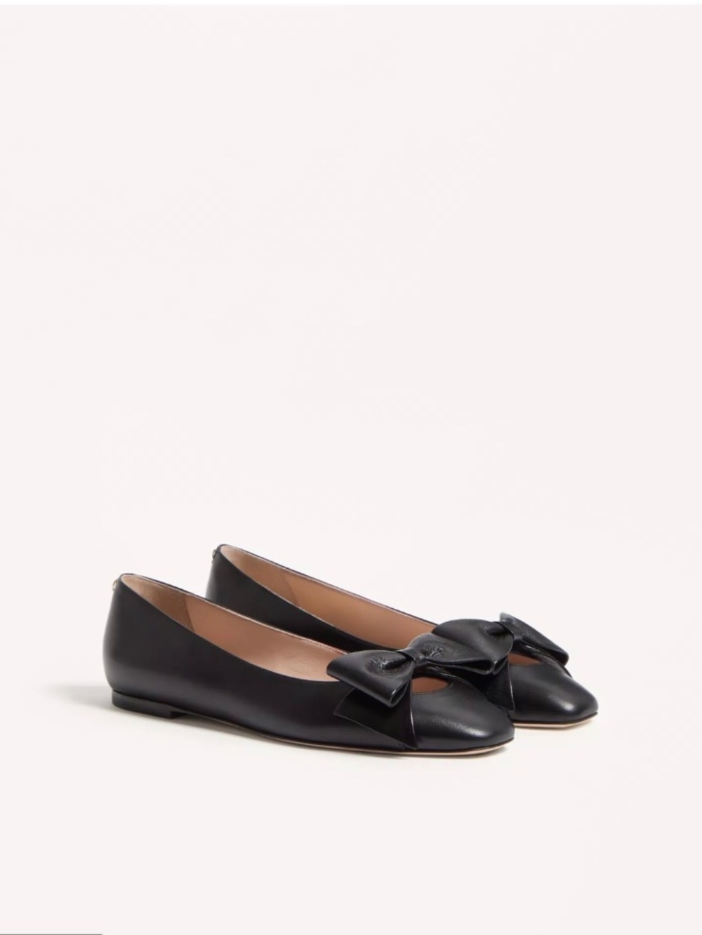 Valentino Bowow Leather Ballet Flat (NWT) - Picture 2 of 6